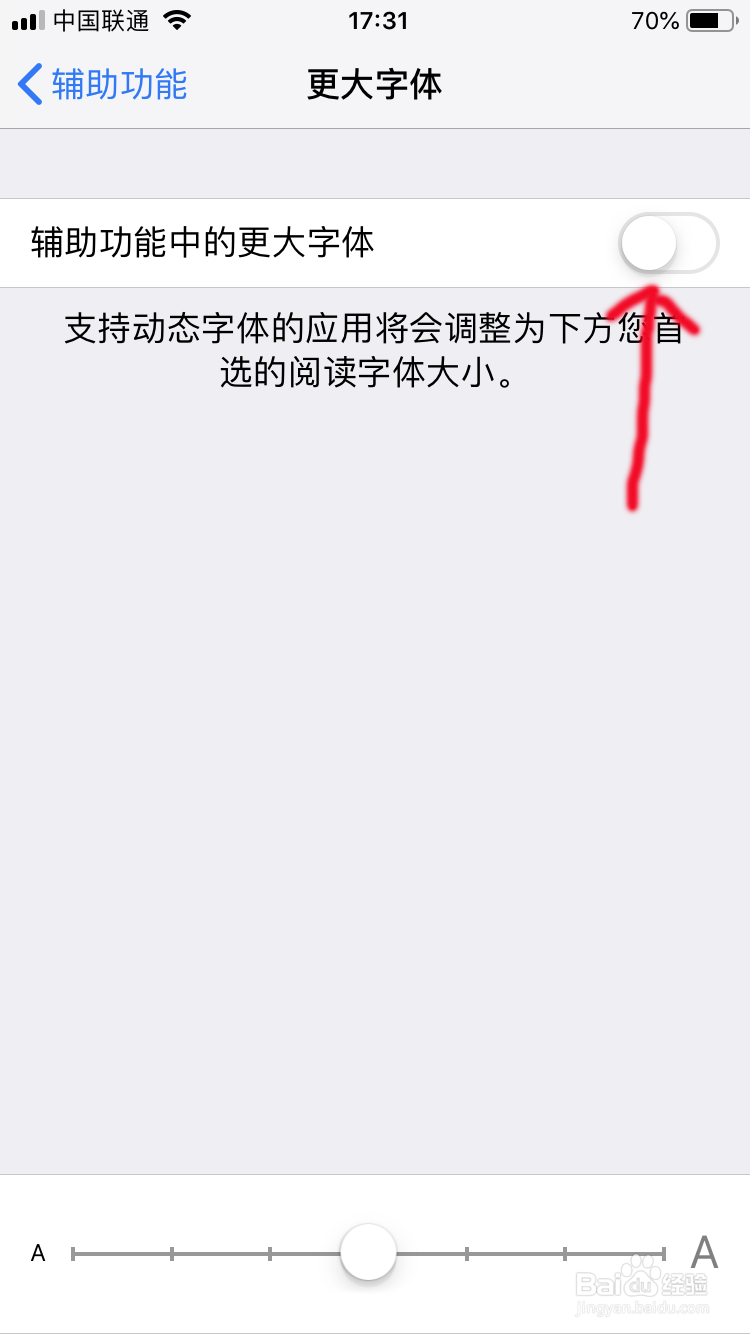 苹果手机怎样调整字体大小