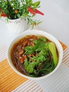 正宗酸辣粉制作