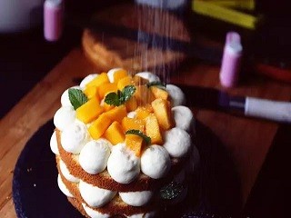 芒果裸蛋糕怎么做？