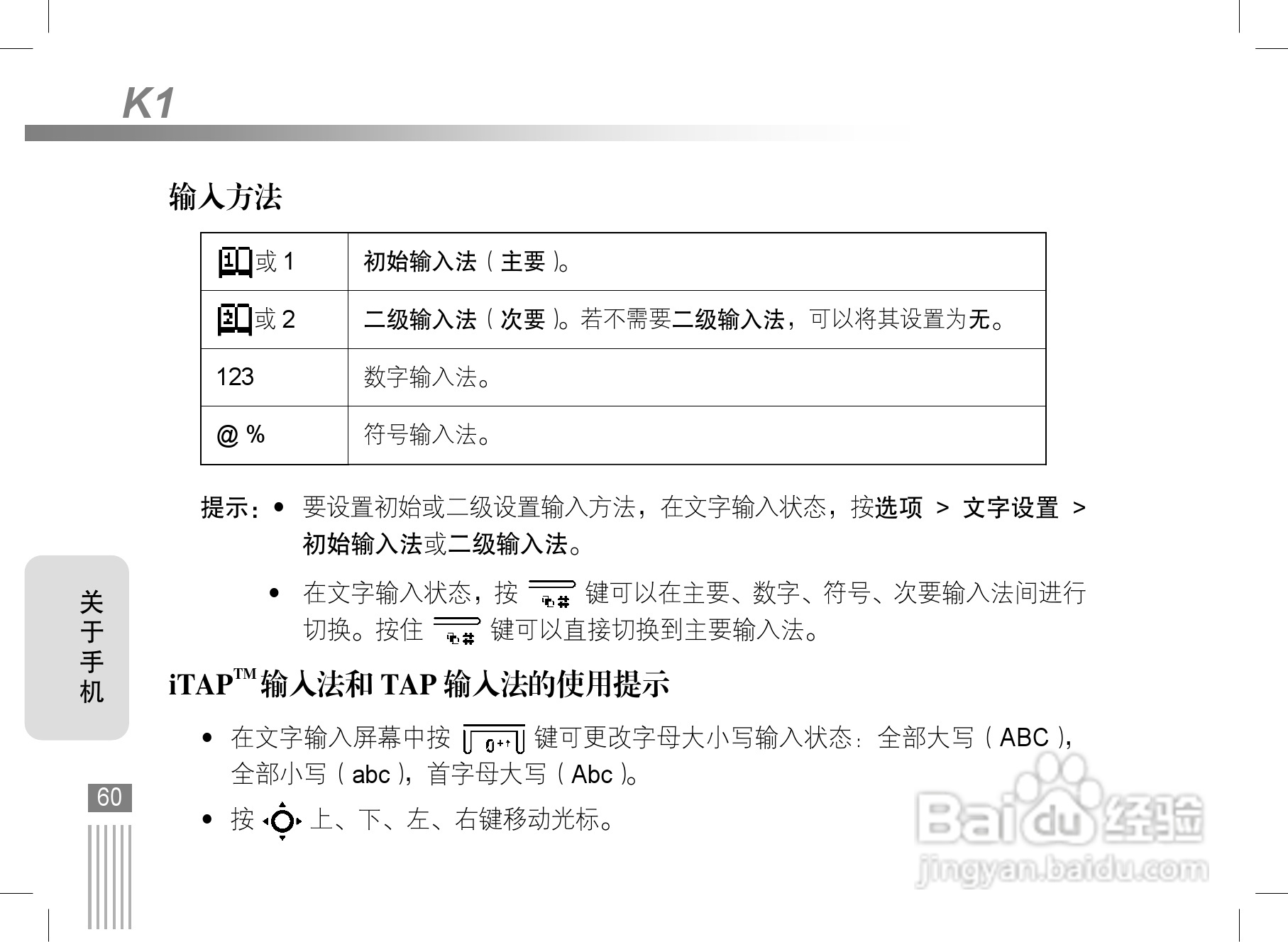 摩托罗拉K1手机使用说明书:[7]