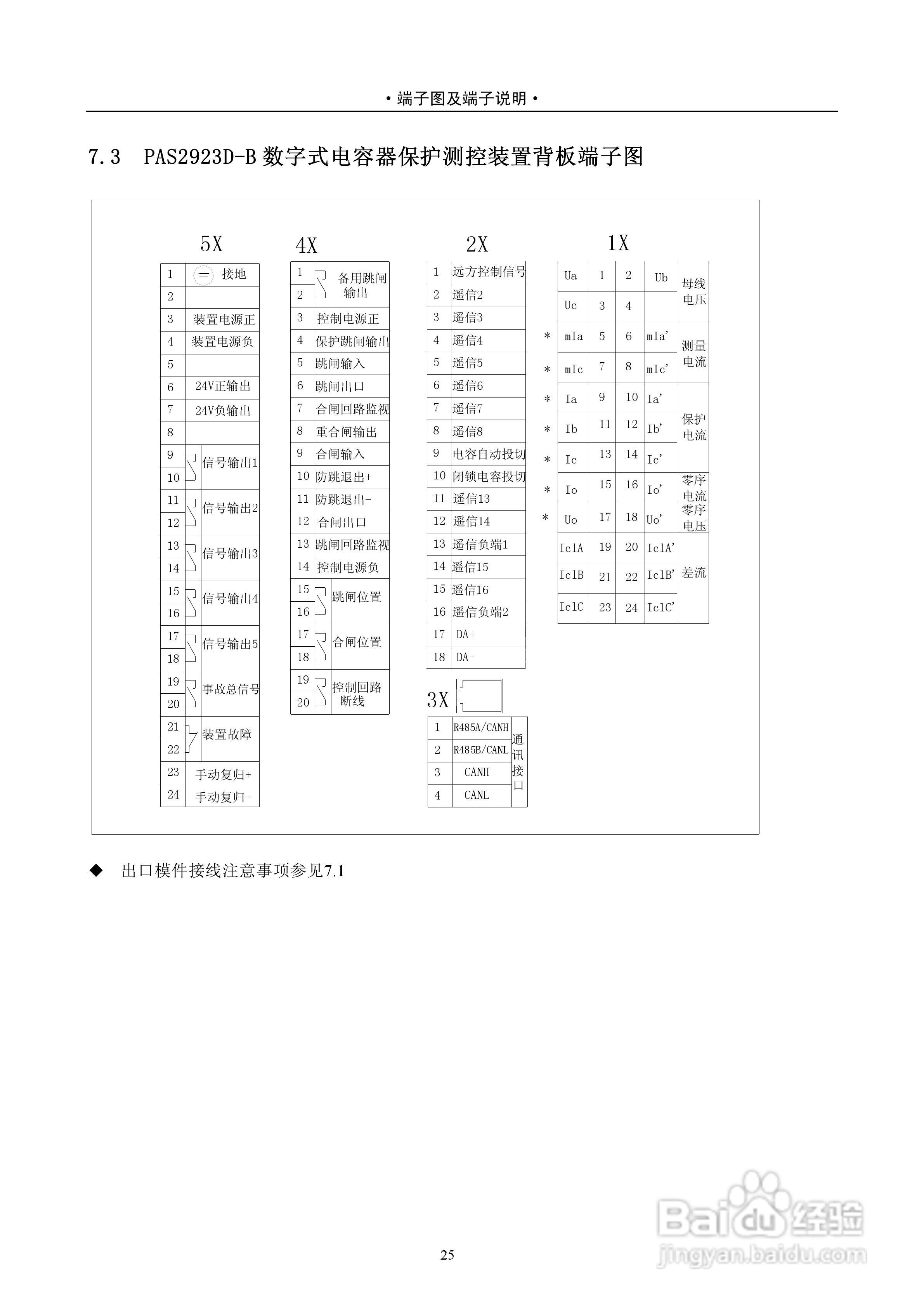 PAS2920D-B数字式电容器保护测控装置技术说明书:[3]