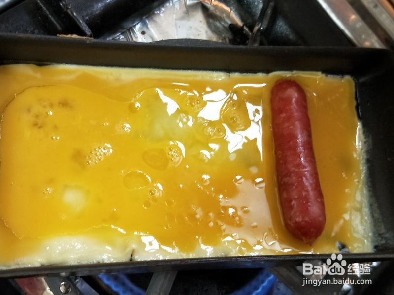 香肠玉子烧怎么做