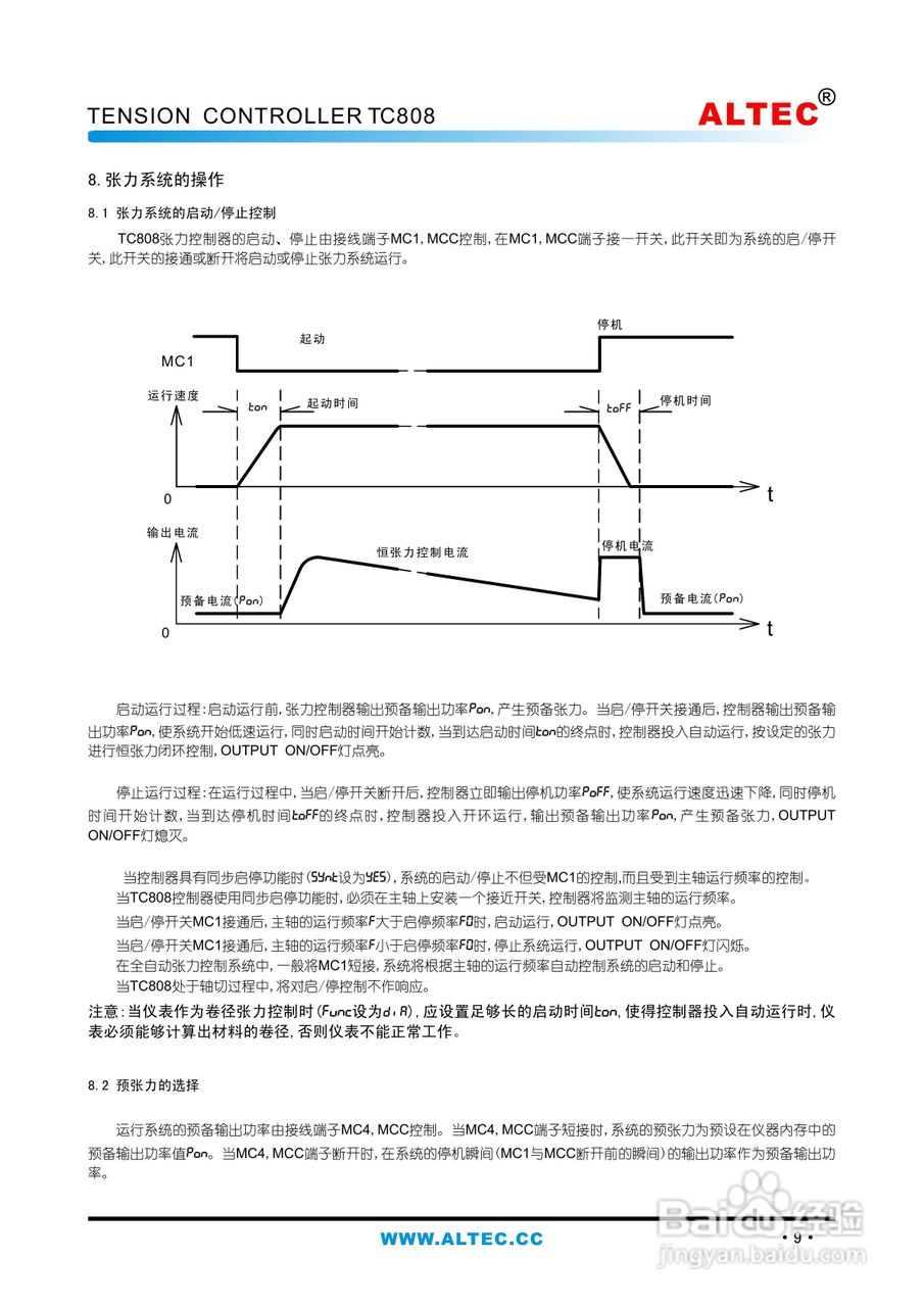 亚特克TC808全功能张力控制器使用说明书:[2]