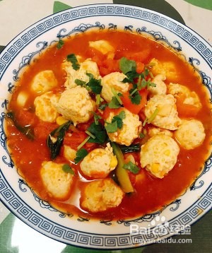 西红柿鸡肉丸的美味做法