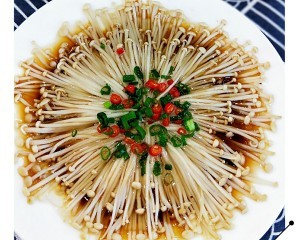 教你怎么做油泼金针菇