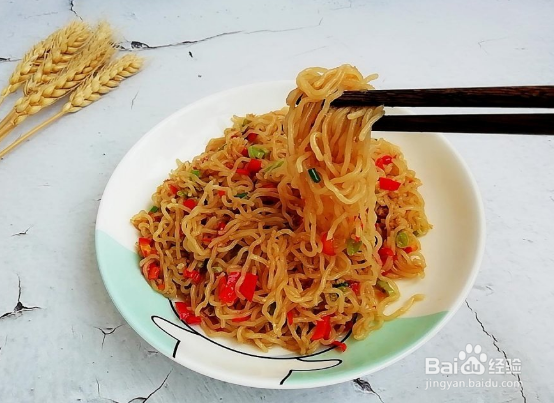 肉末炒粉丝的家常做法