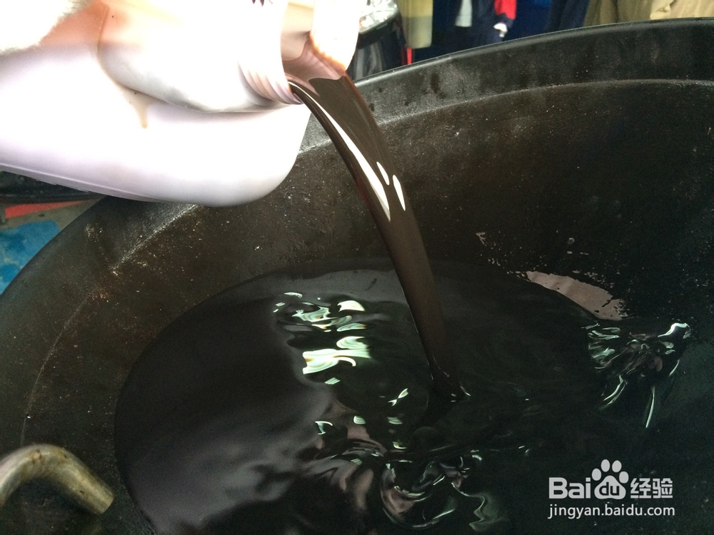 循环机更换自动变速箱油后“油质对比图”