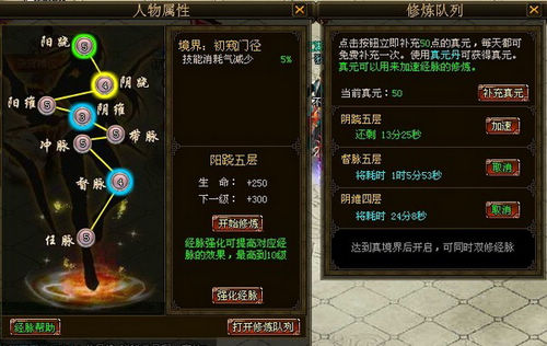 御剑江湖奇经八脉逆炼风暴