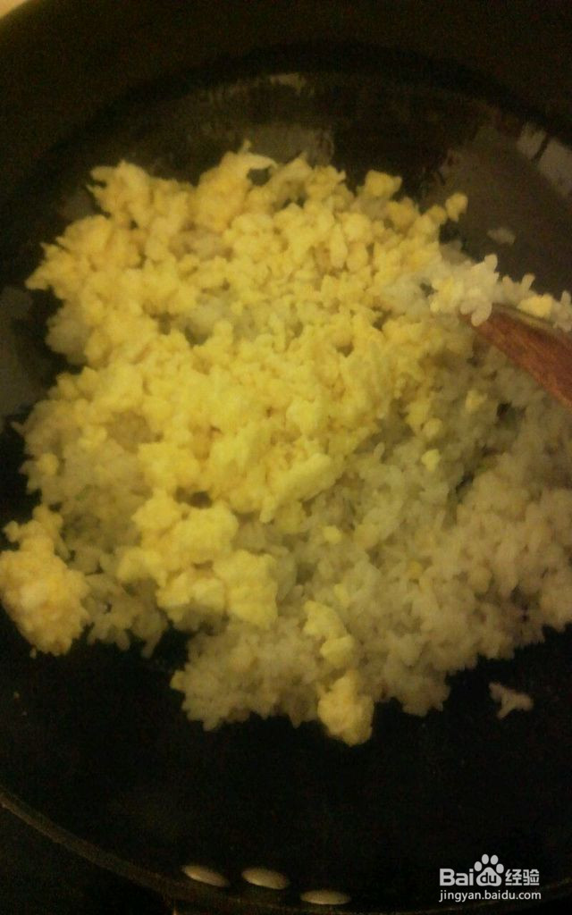 鸡蛋炒饭的做法