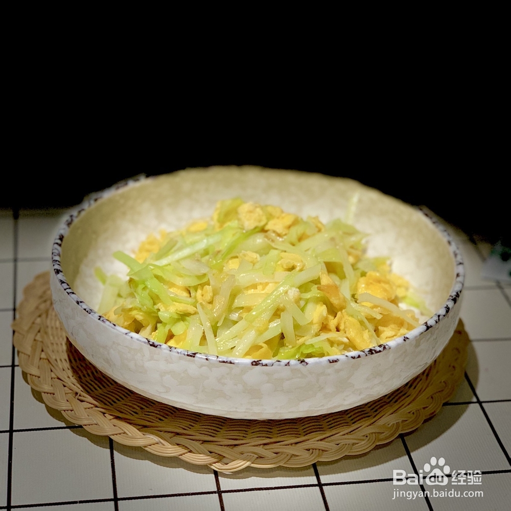 馋哭朋友的韭黄炒鸡蛋