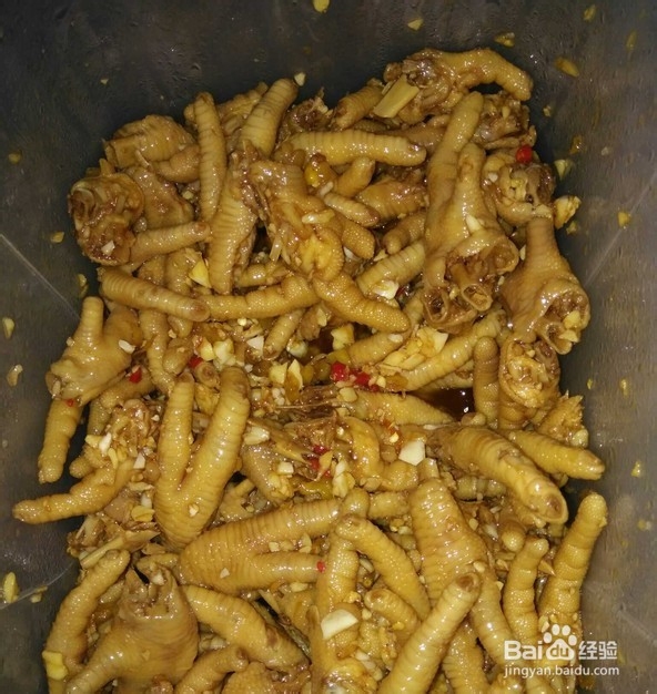凉拌鸡爪的做法