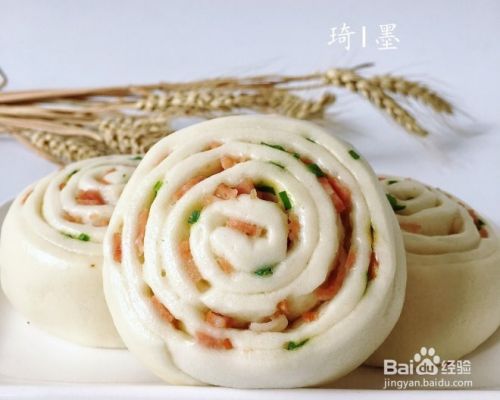 葱香培根手撕馒头卷 百度经验