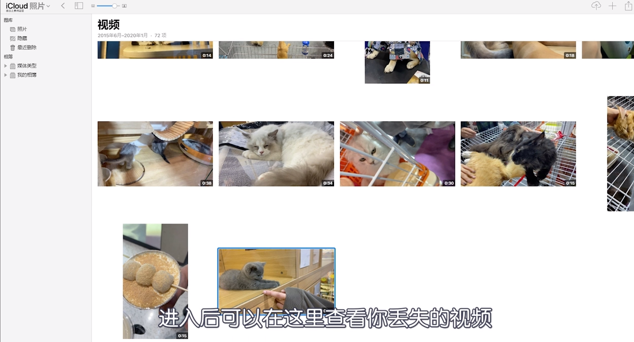 ipad删除的视频怎么恢复?