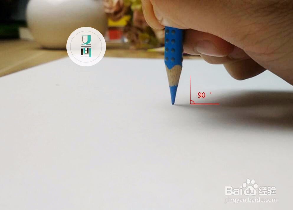 彩铅握笔姿势-彩铅画教程