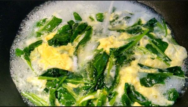 低卡低脂菠菜蛋花汤