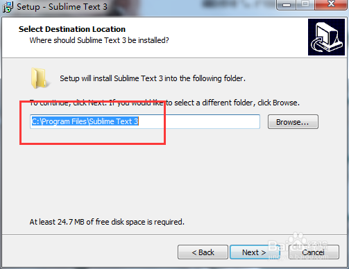 sublimeText3的安装