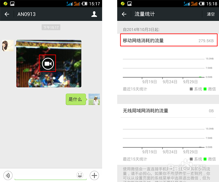 微信小视频流量怎么算