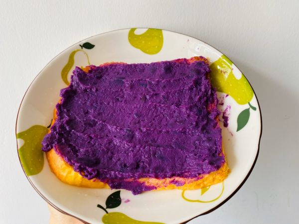 紫薯肉松紫菜卷