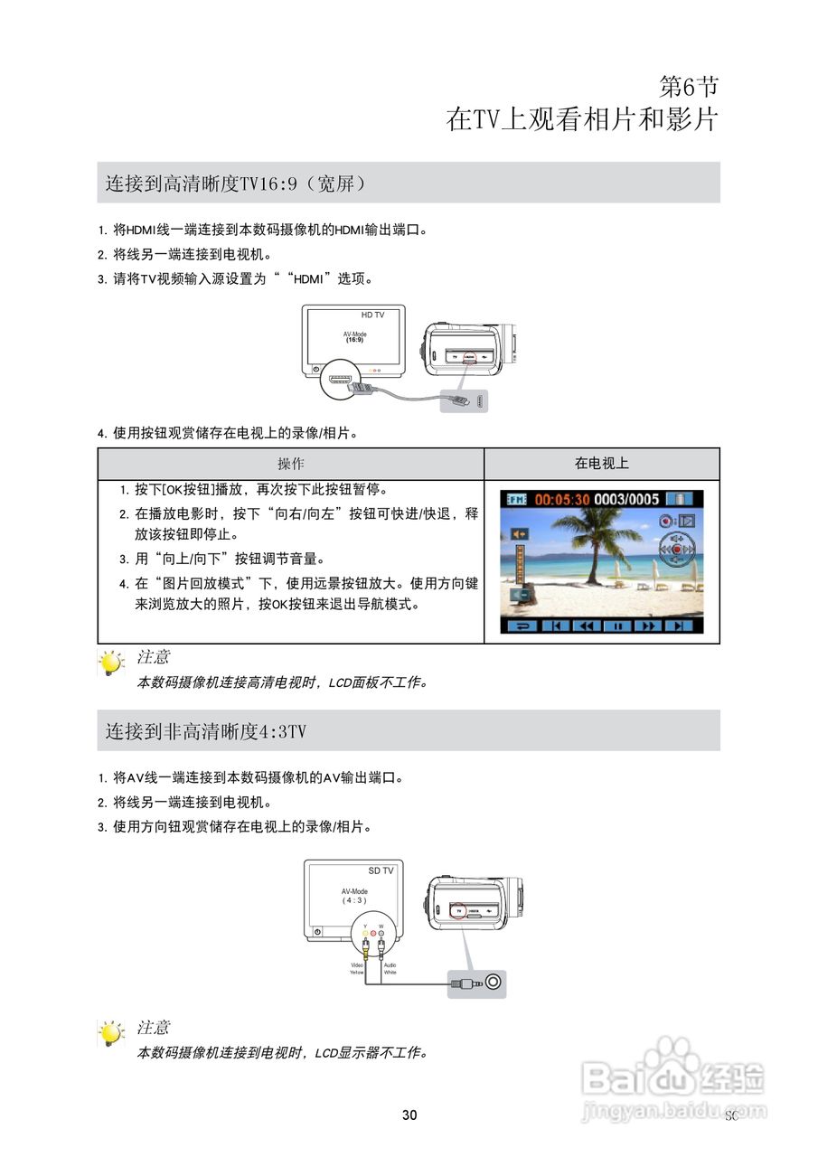 海尔DV-E60D数码摄像机说明书:[4]