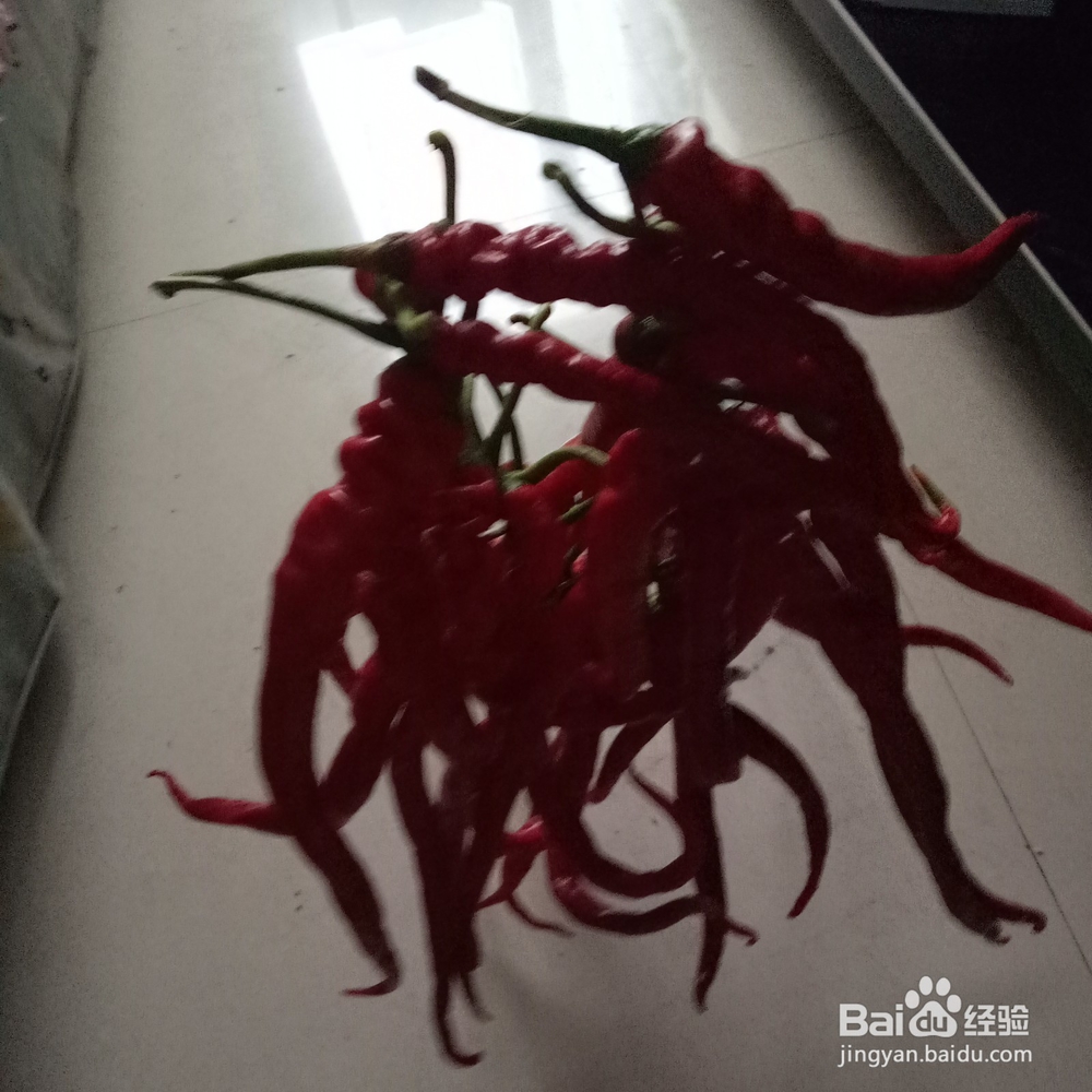 怎样串红辣椒