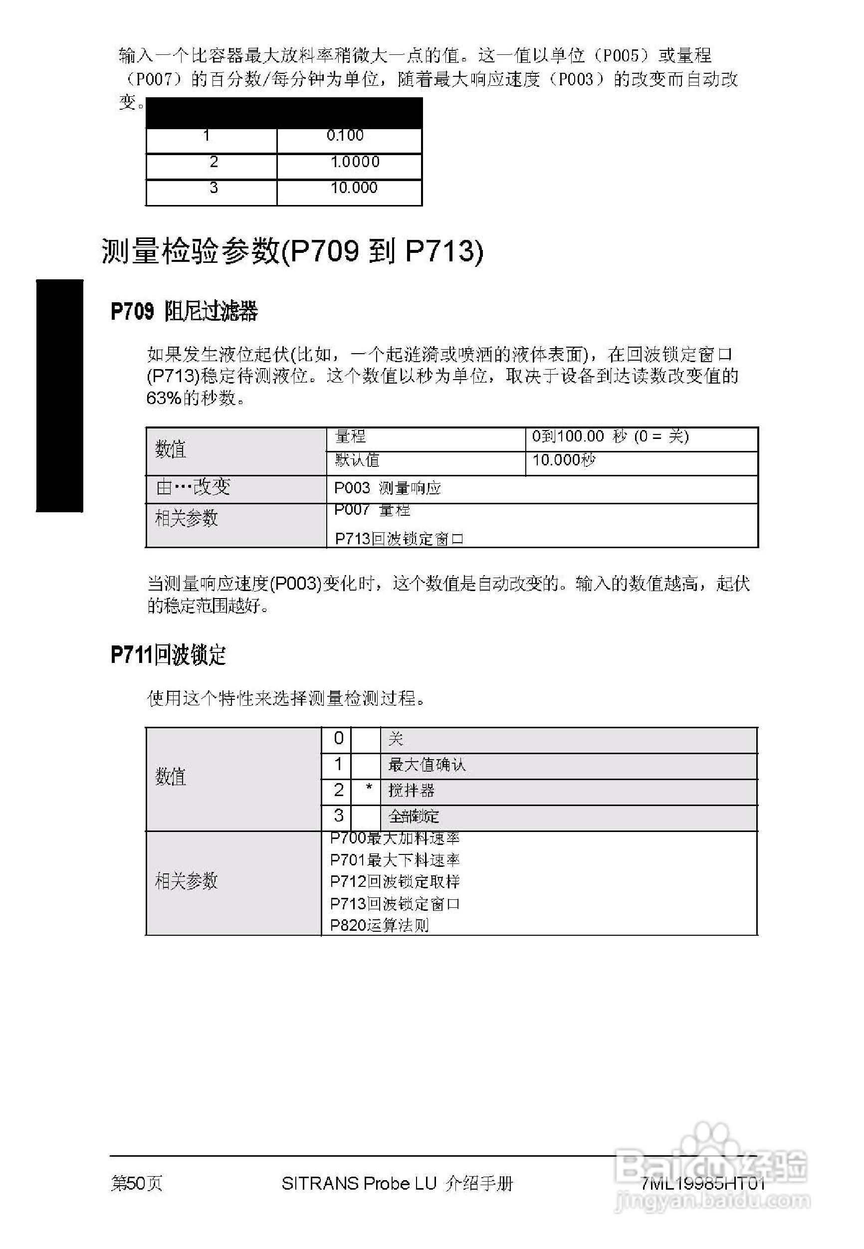 PLU系列超声波液位计使用说明书:[6]