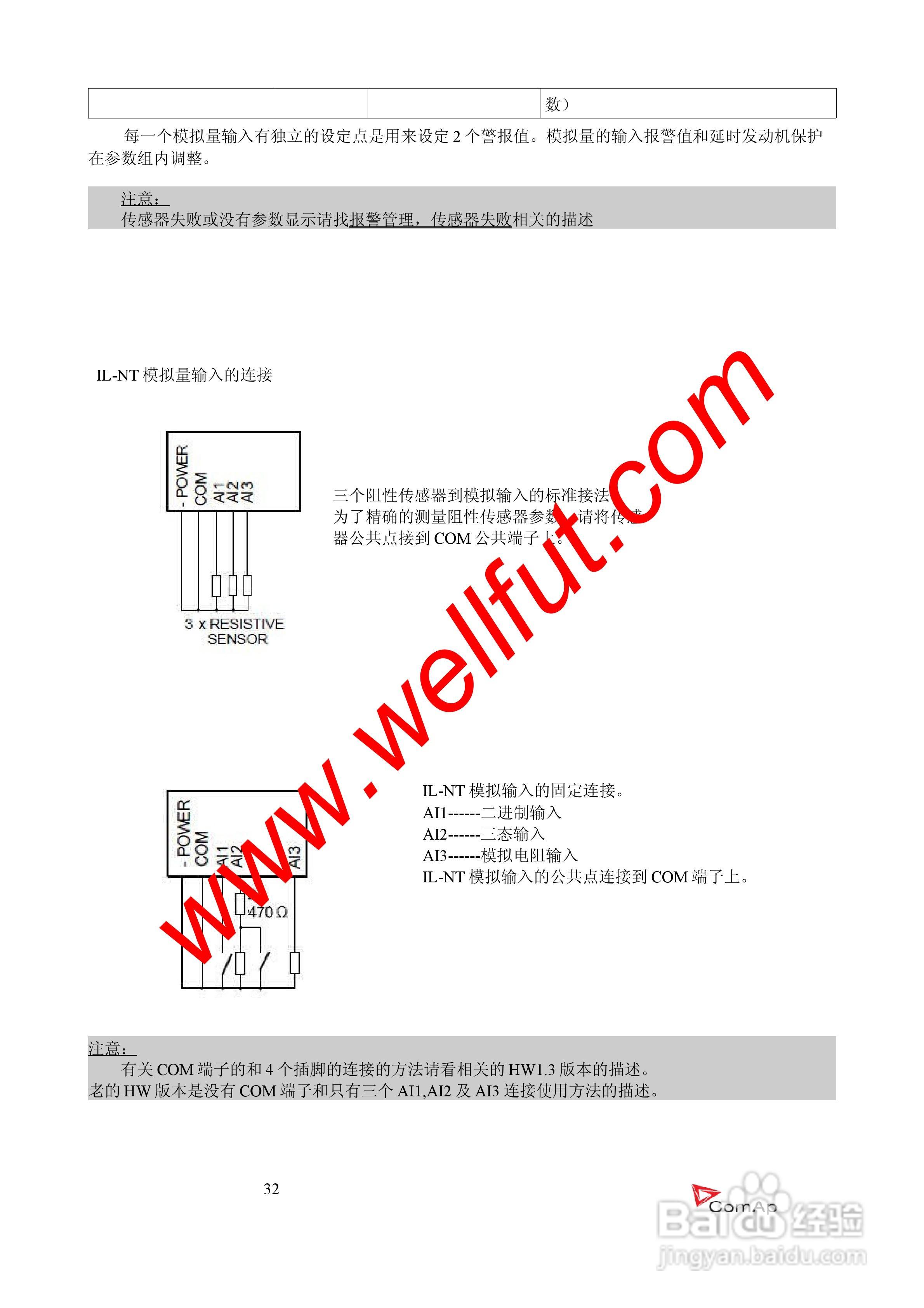 COMAP IL-NT-AMF20/25系列控制器中文说明书:[4]