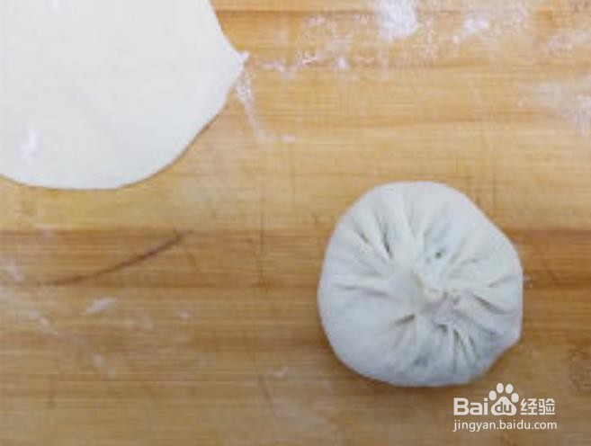 发面韭菜豆腐小馅饼的做法步骤