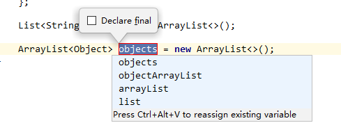 IntelliJ IDEA创建建一个对象的快捷键是什么