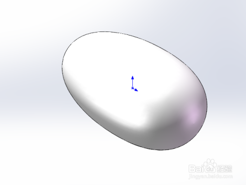 使用Solidworks绘制类似于鸡蛋的模型