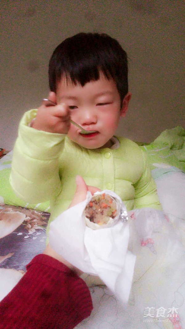 彩色糯米蛋的做法