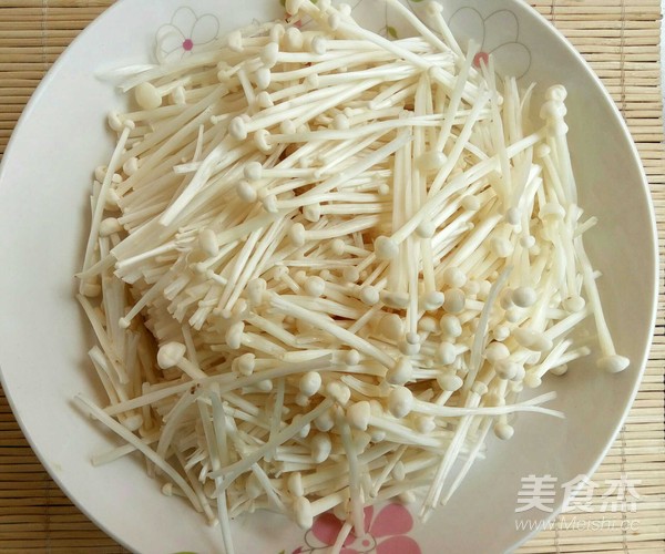 菌菇蚝油炒冻豆腐