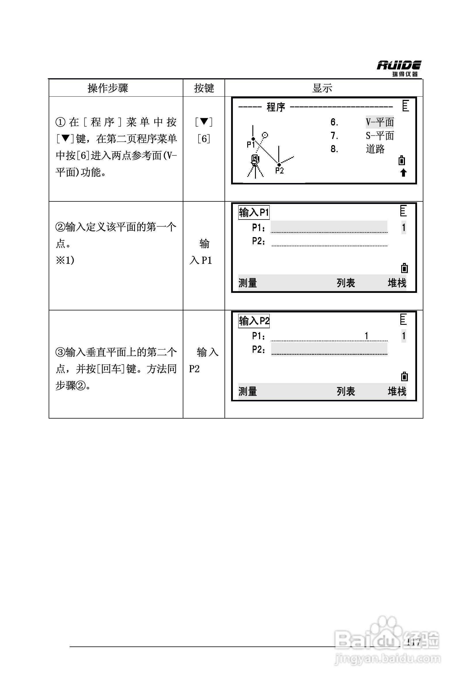 瑞得RTS-862/5R全站仪说明书:[12]