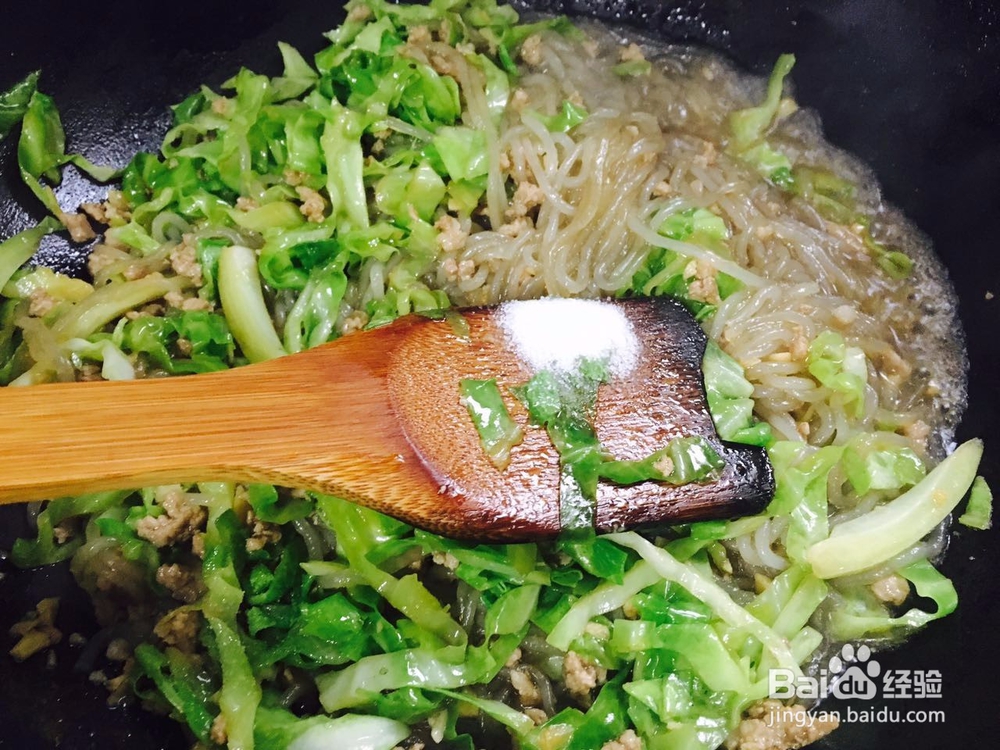 包菜炒粉丝的做法——减肥吃什么菜不会胖?