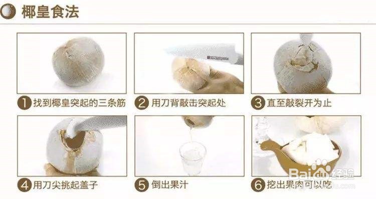椰皇怎么打开