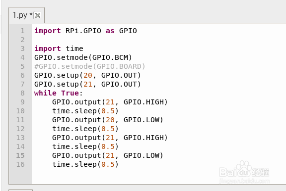 python双色led灯怎么弄亮