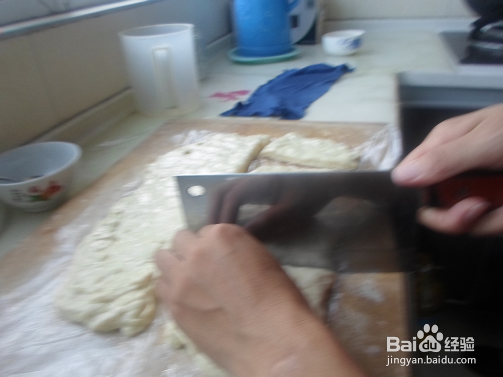 尝试自己在家炸油条