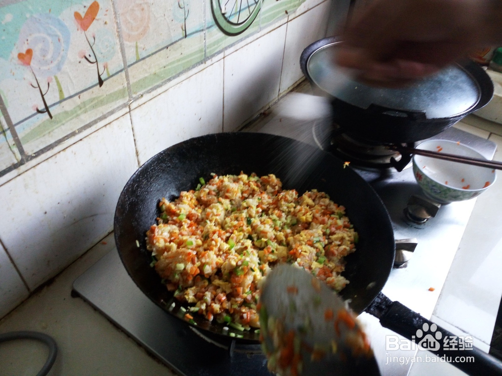 营养蛋炒饭----小盆友的大爱