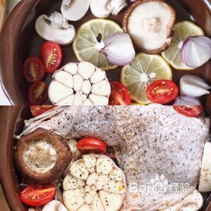 如何制作香草蘑菇烤鸡腿