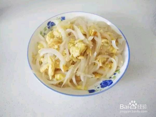 鸡蛋炒洋葱如何做