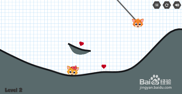 Kitty Love Story的Level 2怎样通关