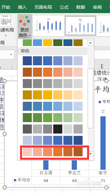 怎么设置图表格式