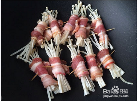 金针菇肉卷如何做
