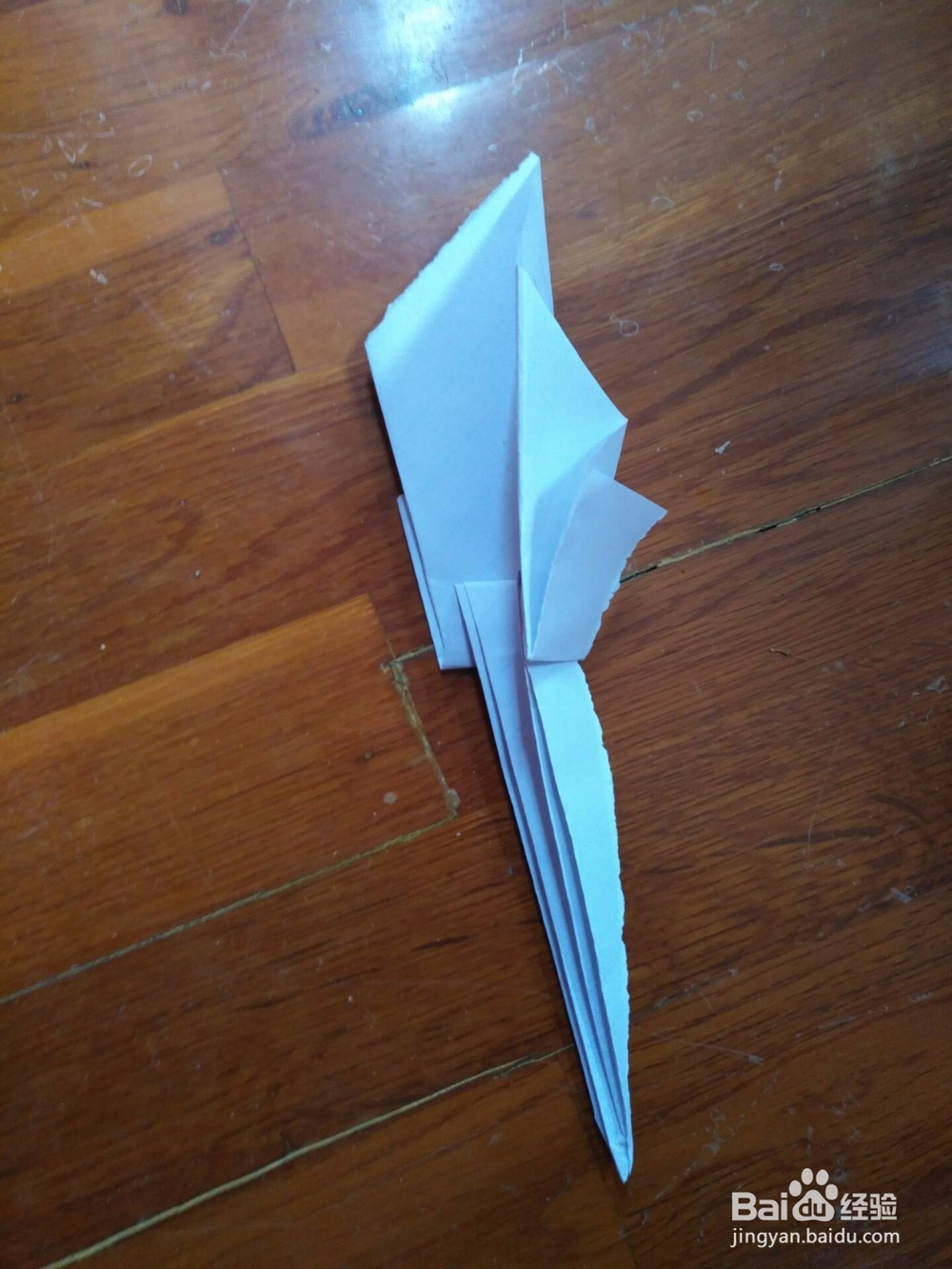 如何折一只孔雀