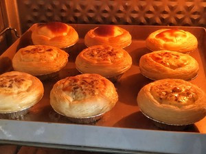 巧克力爆浆脏脏蛋挞的做法