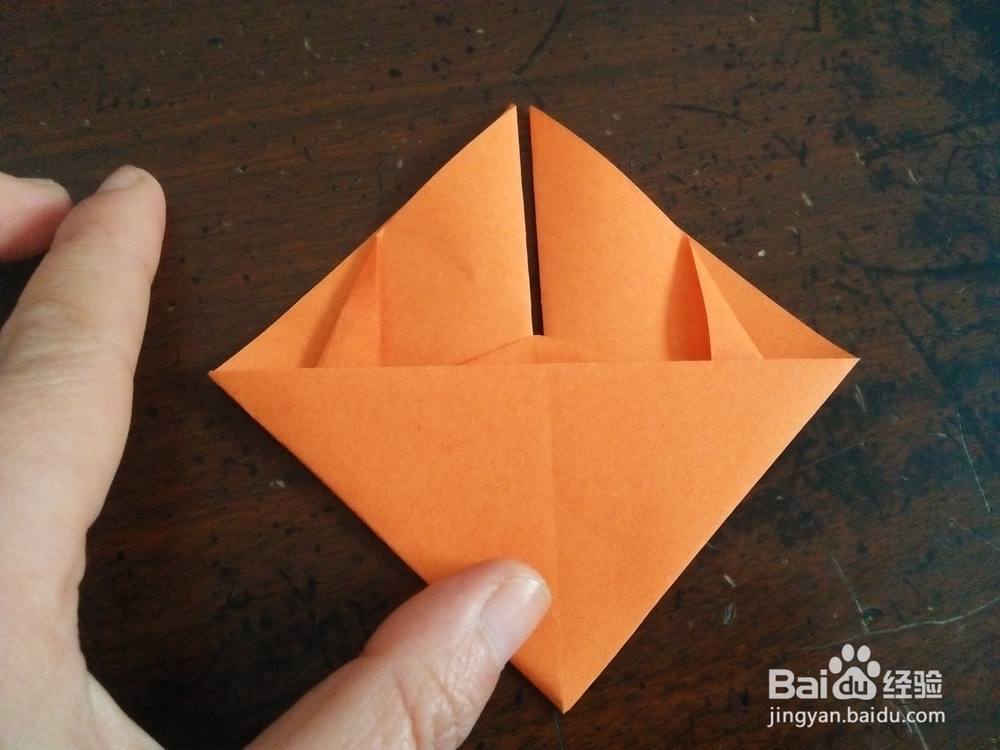 宝宝折纸—领带爱心怎么折