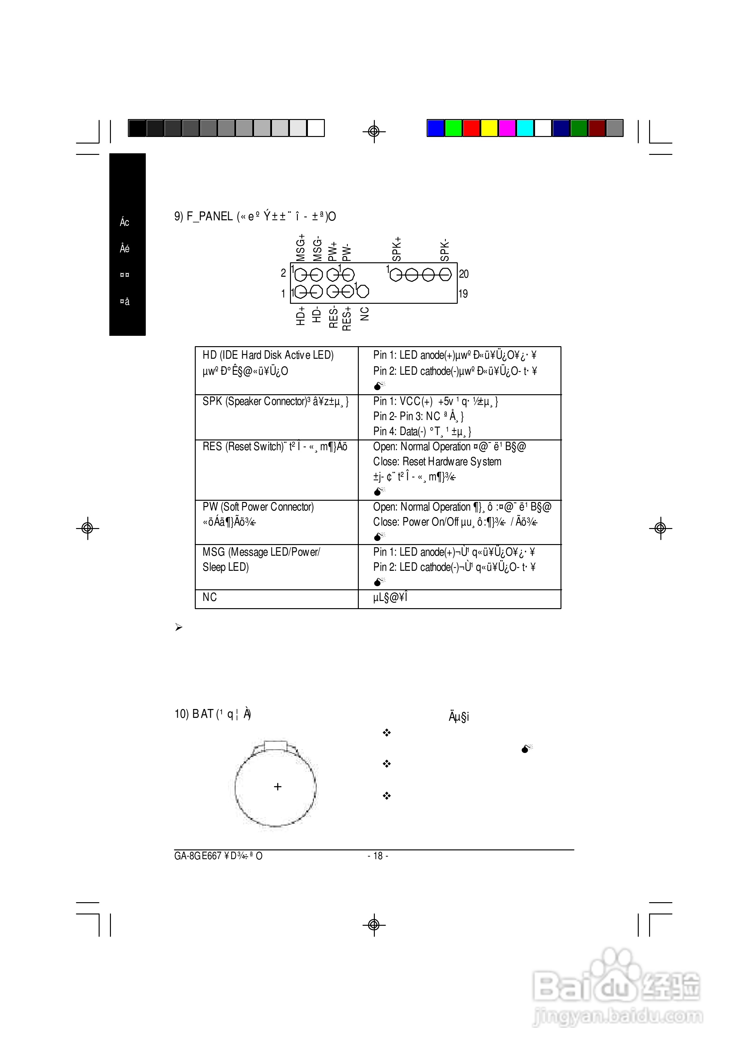 技嘉GA-8GE667型主板说明书:[3]