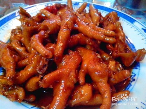 红烧啤酒鸡爪