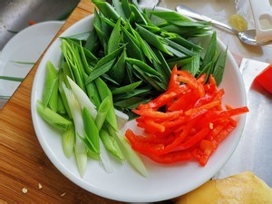 香辣美味的蒜苗回锅肉