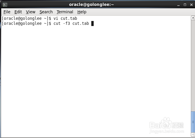 Linux cut命令说明