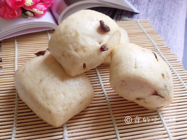 奶香燕麦桂圆刀切馒头